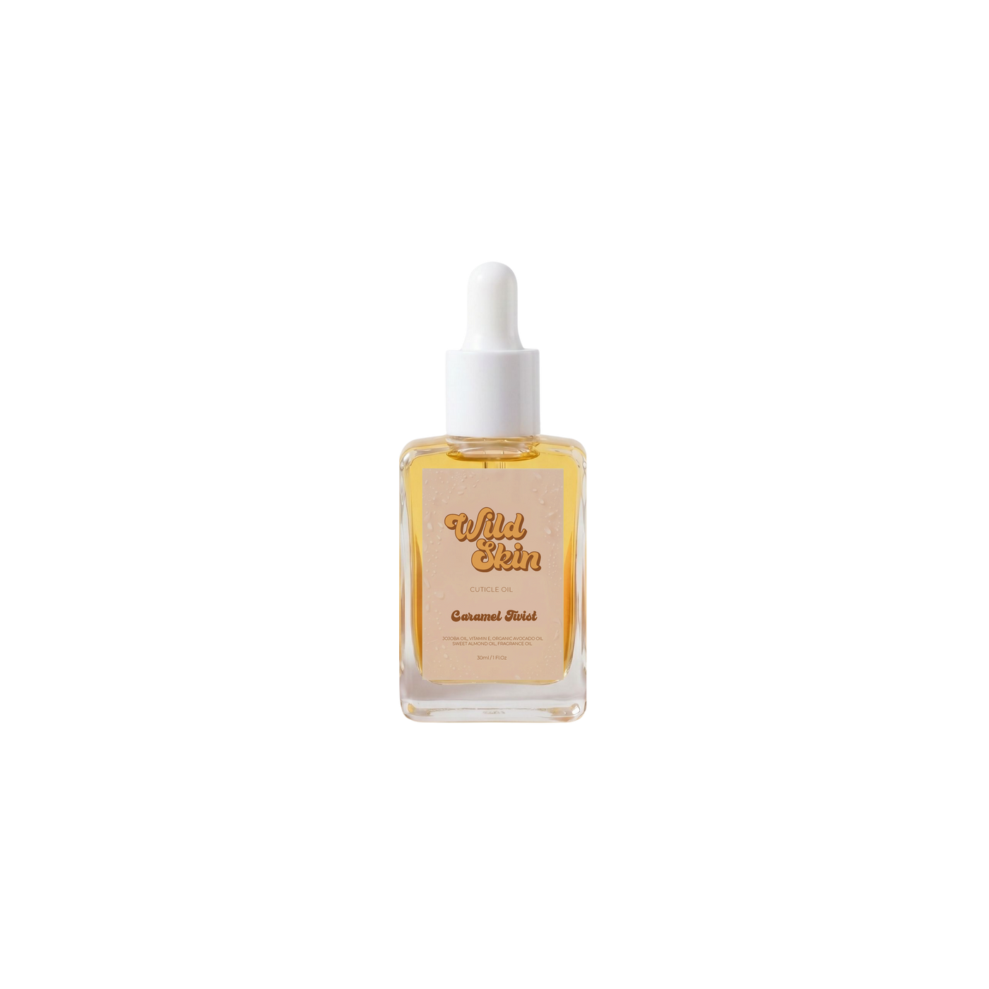Cuticle Oil Dropper Bottle - Limited Edition Caramel Twist