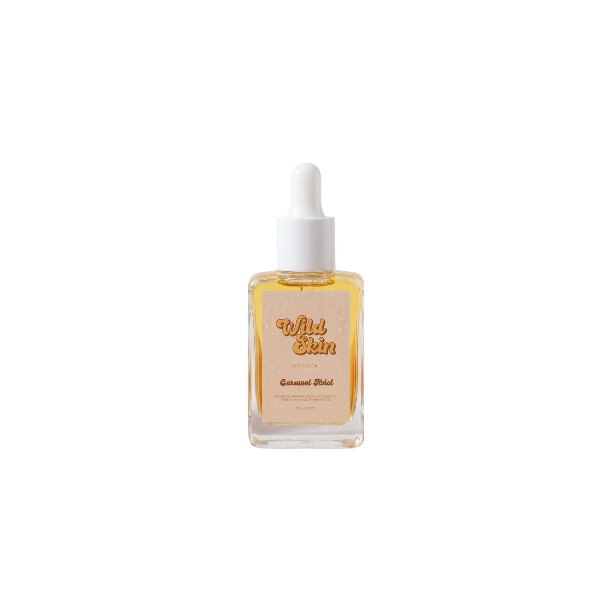 Cuticle Oil Dropper Bottle - Limited Edition Caramel Twist