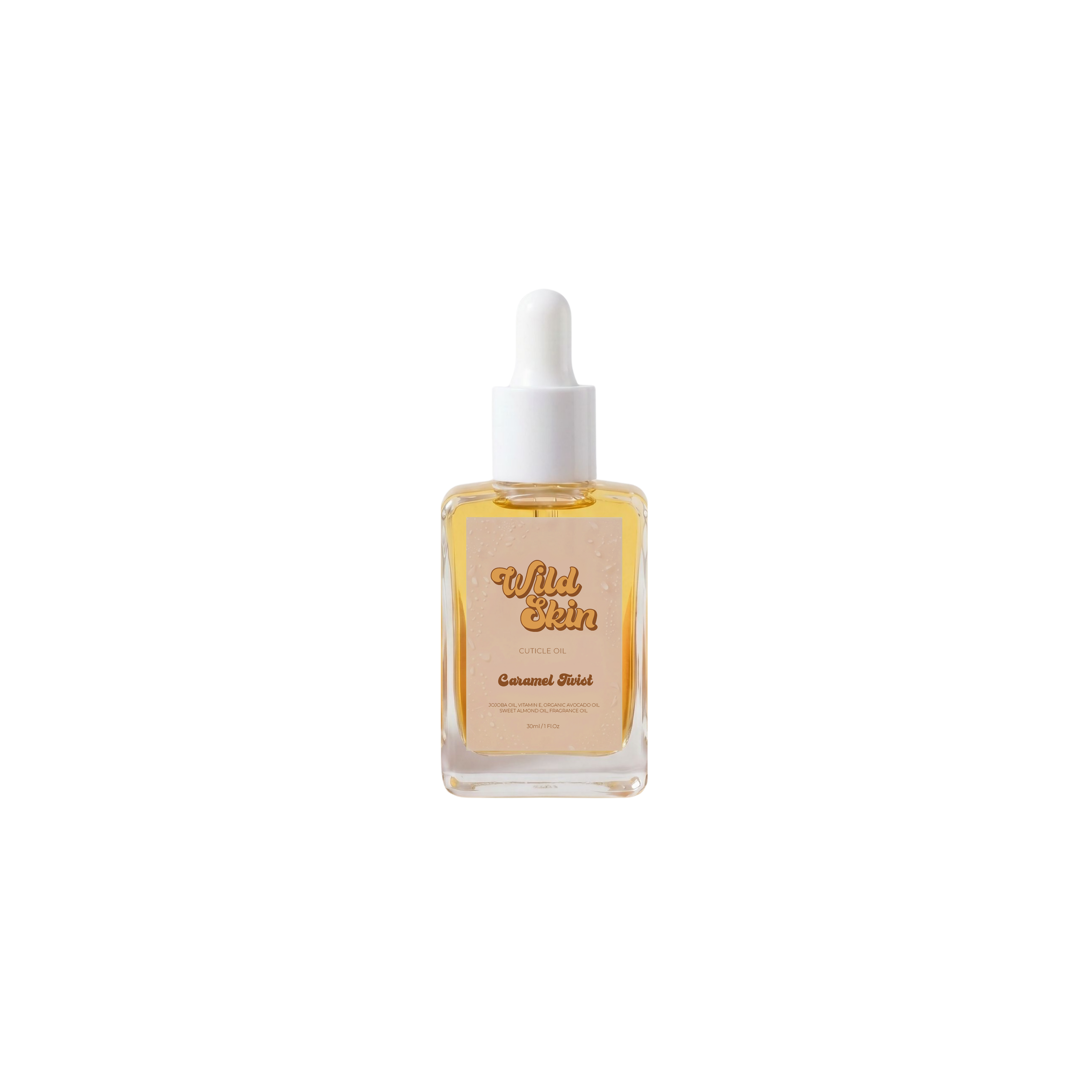 Cuticle Oil Dropper Bottle - Limited Edition Caramel Twist