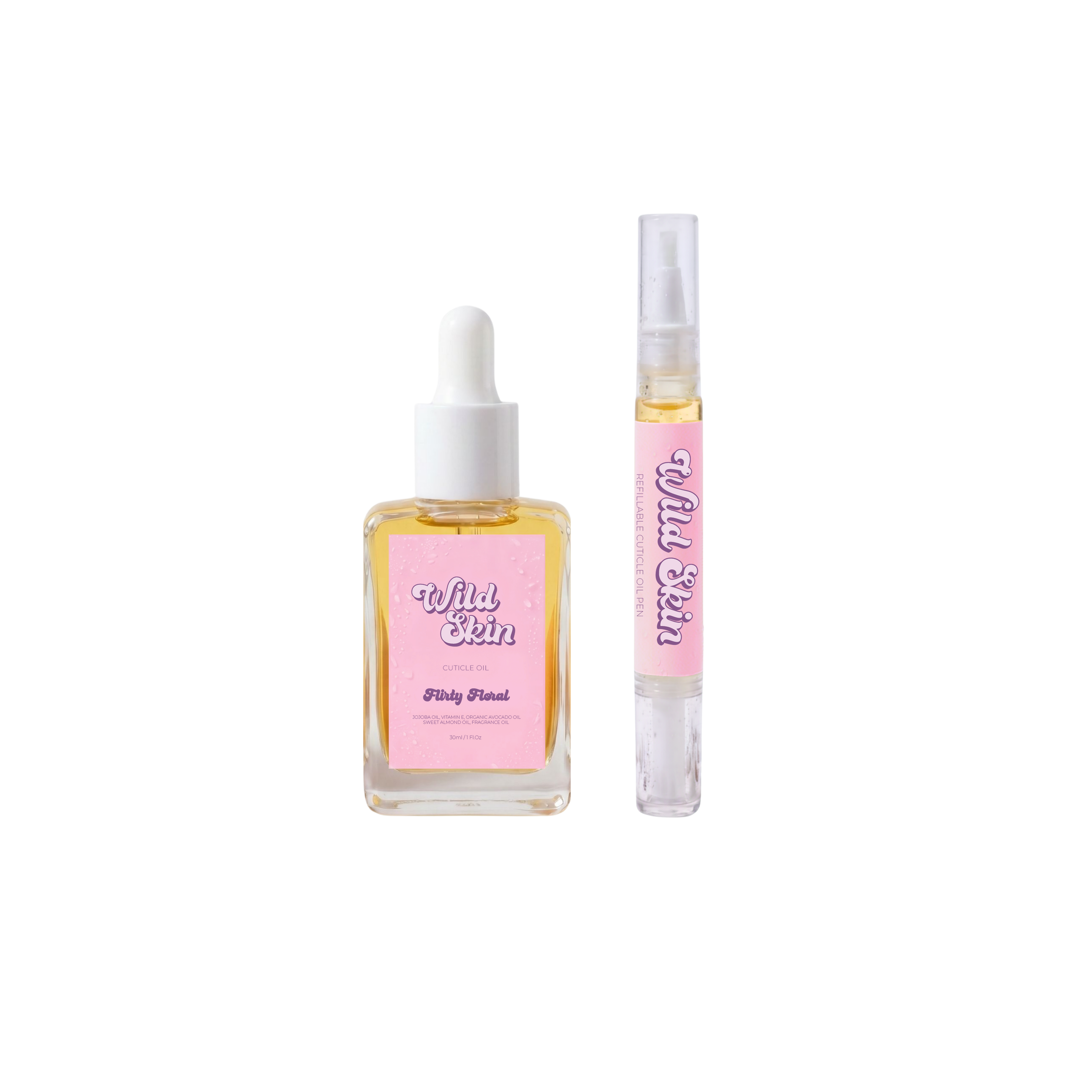 Refillable Duo - Dropper Bottle & Refillable Pen