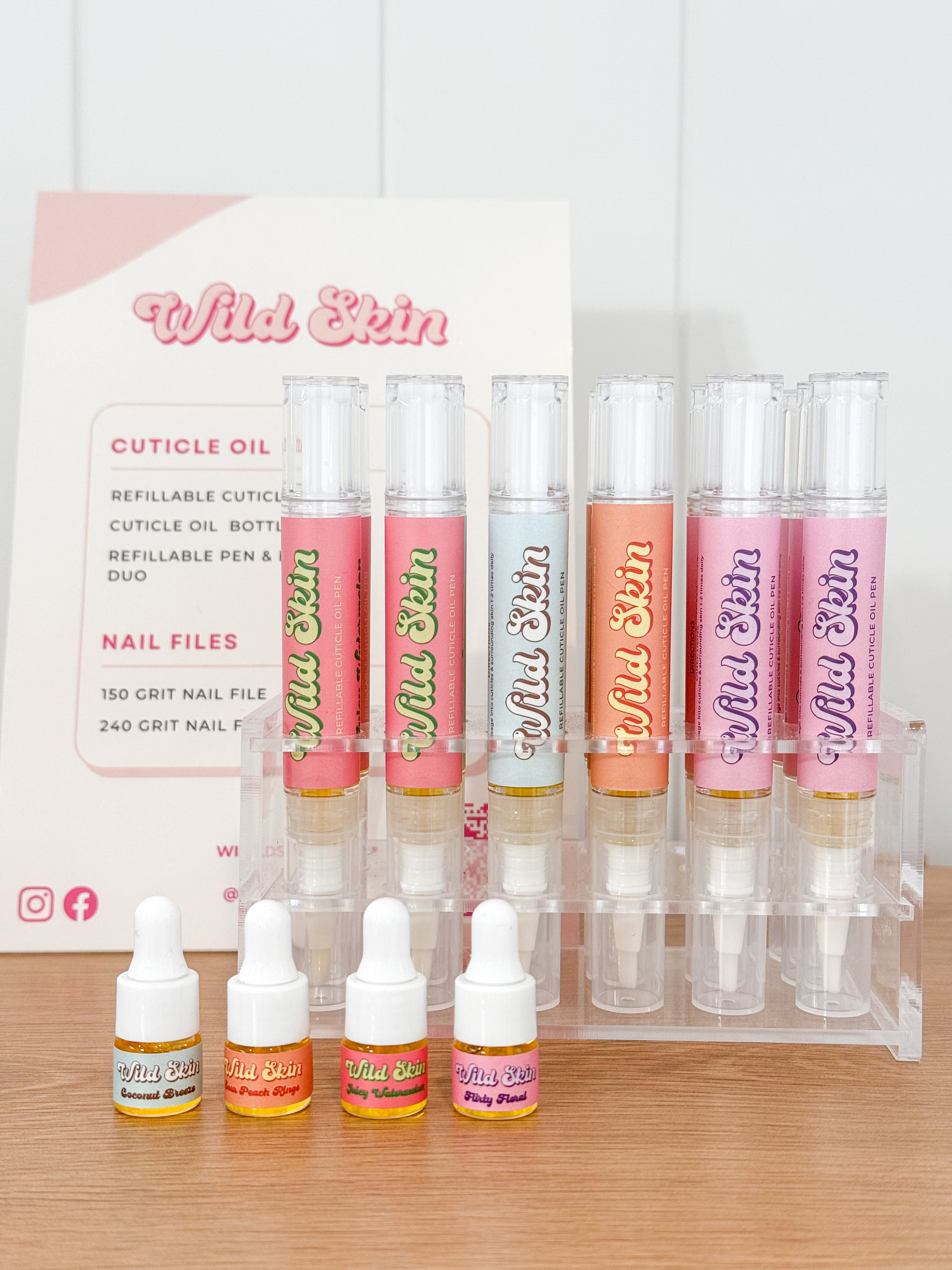 Cuticle Oil Tester Set
