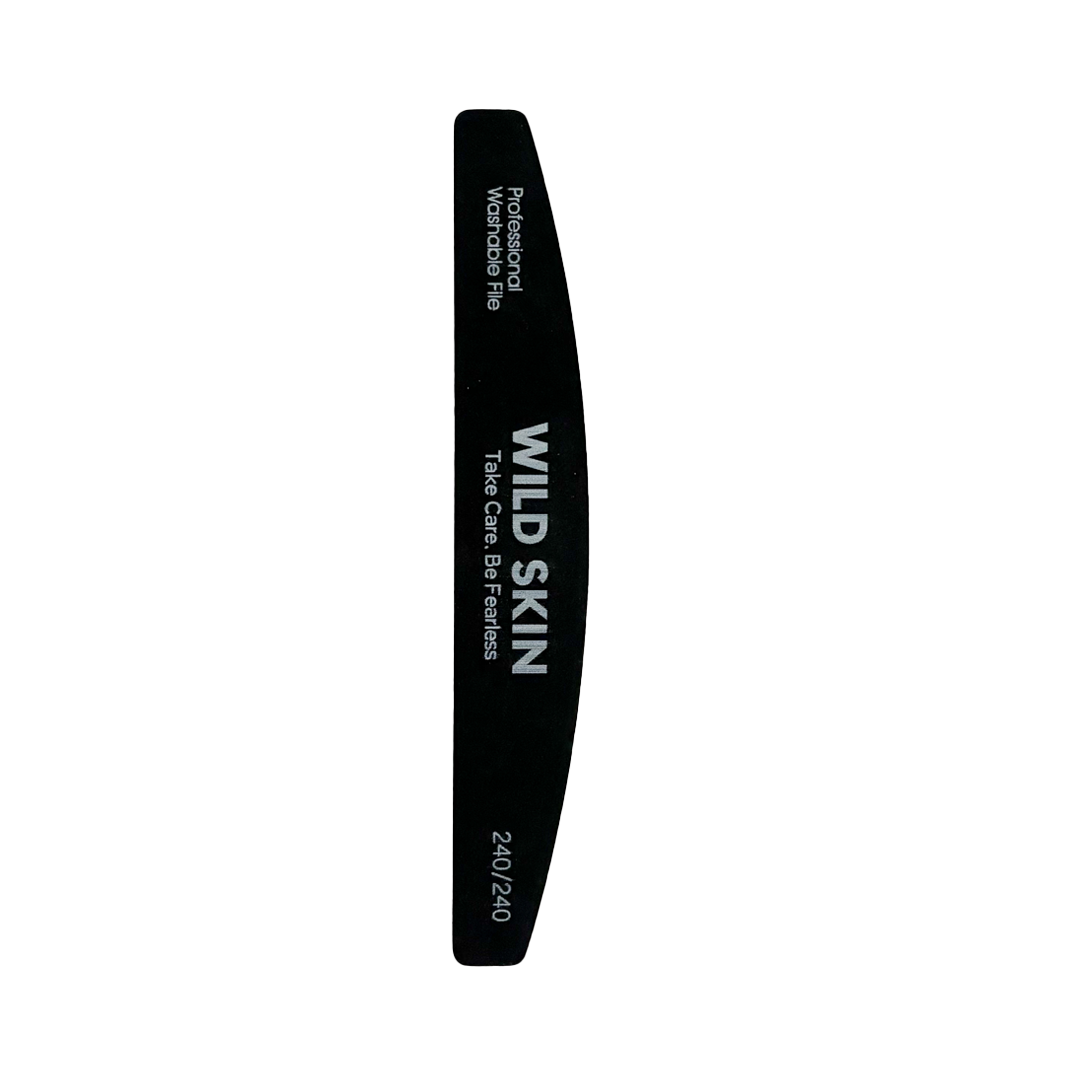 Wild Skin 240 Grit Nail File Clear Cut