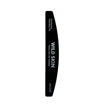 Wild Skin 240 Grit Nail File Clear Cut